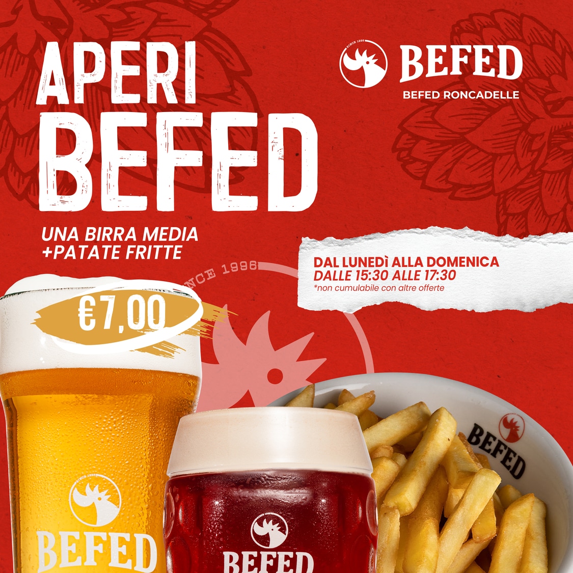 Promo aperitivo befed roncadelle
