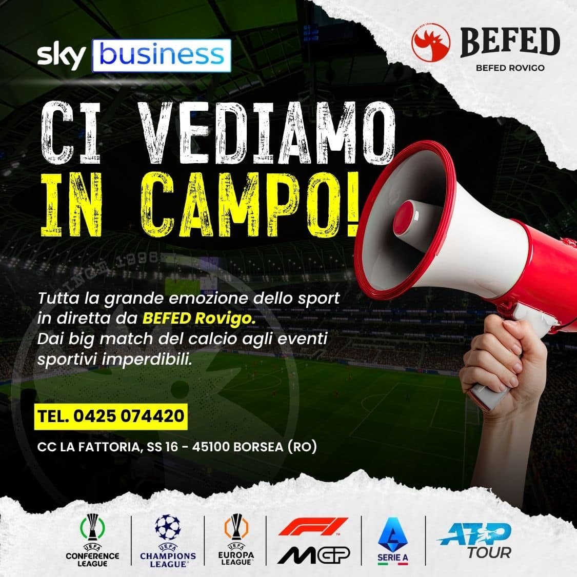 Tutto il meglio dello sport – BEFED ROVIGO.