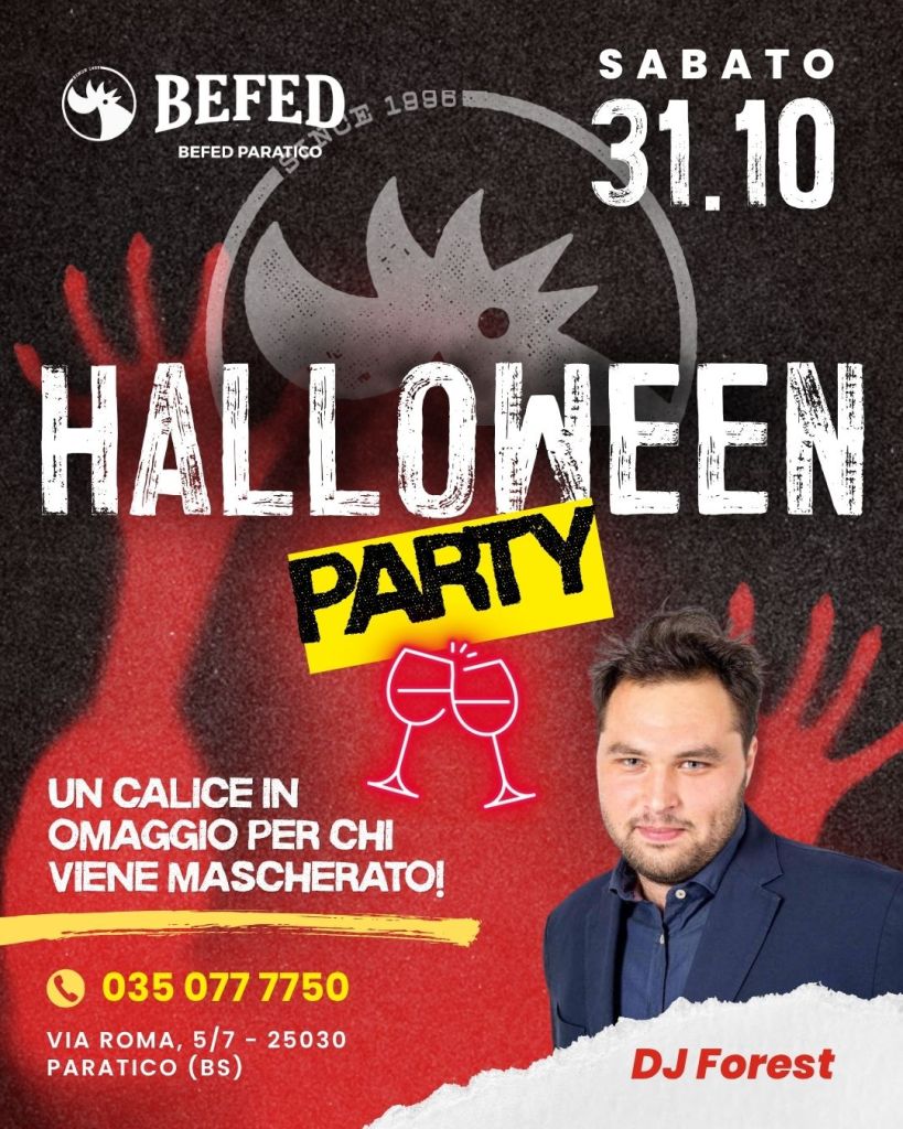 halloween party paratico