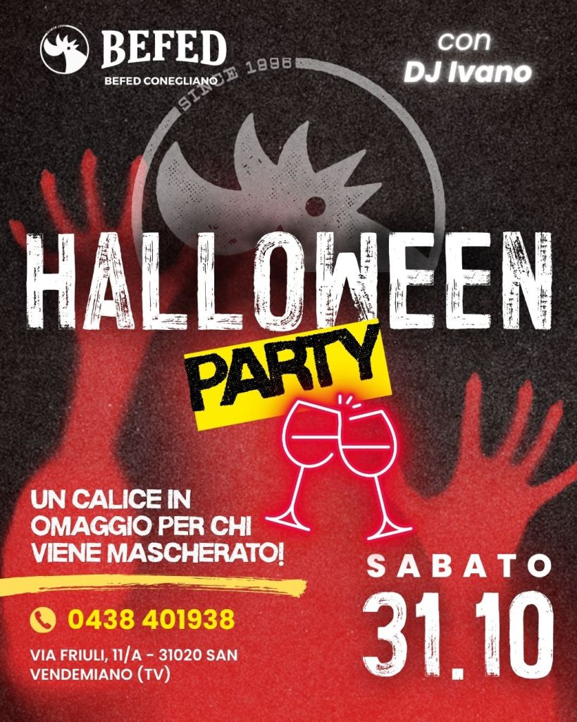 halloween party conegliano