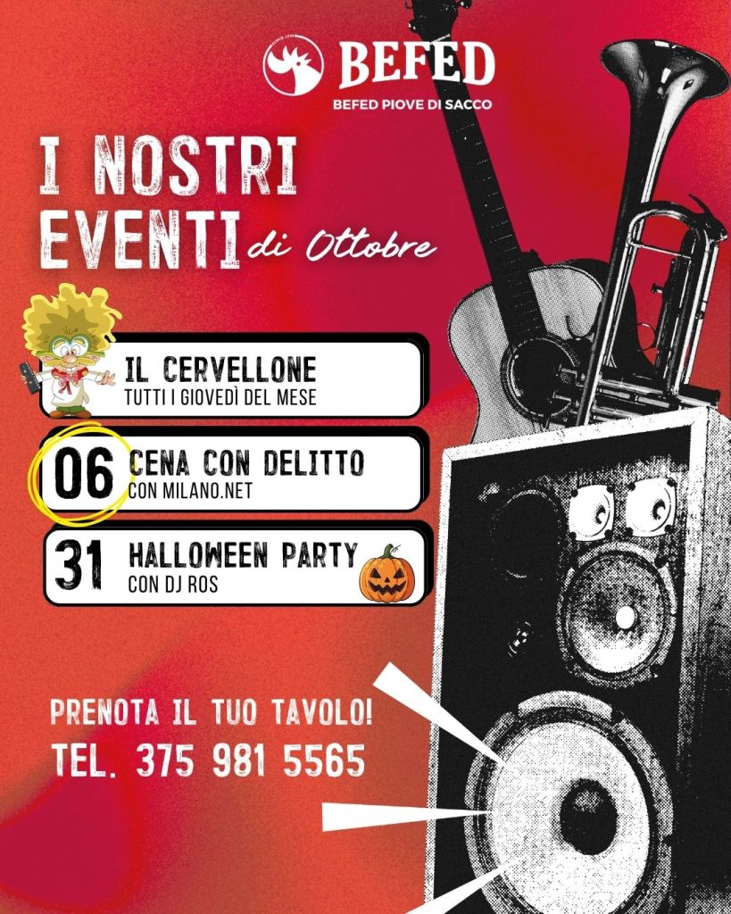 eventi ottobre piove di sacco